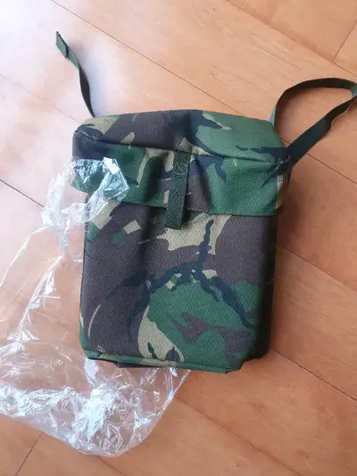 New British Army DPM Field Pack Respirator Bag Pouch Haversack, View more