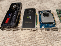 Video Cards PCI-E, AGP,  PCI