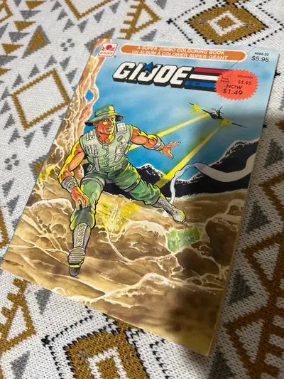 G.I. JOE 1989 Colouring book , View more