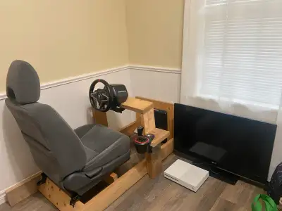 force feedback sim racing setup, View more
