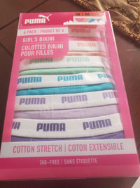 new sealed box of 6 underwear Puma