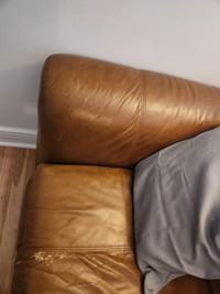 Leather Sofa - canape