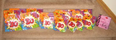 Birthday Napkins (30, 40), Balloons, Candles, Streamers, etc., View more