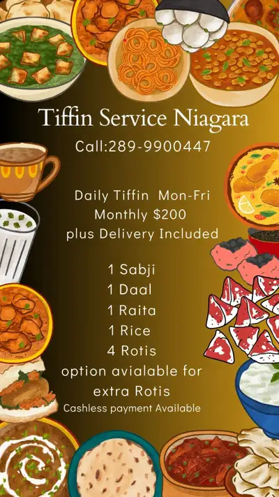 Home indian Style Tiffin Service, you will never, feel away from home. Our main mission is to serve...