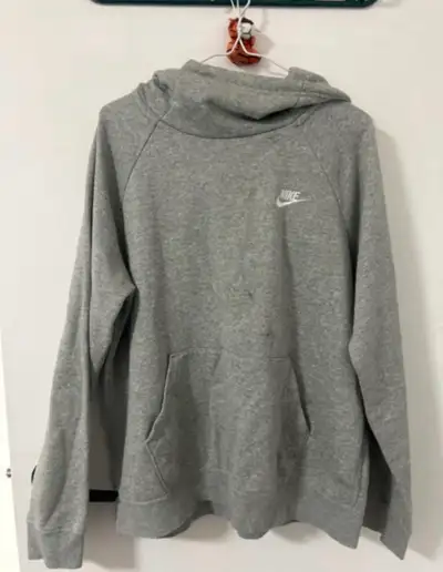 Nike Grey Pullover Hoodie, View more