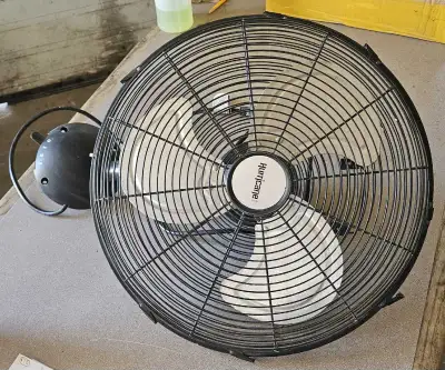 Hurricane Pro High Velocity Oscillating Metal Wall Mount Fan, View more