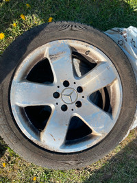 Michelin Primacy MXM4 tires with Mercedes Rims for sale