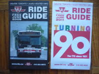 TTC Ride Guides of the past & much more fine items selling  b497