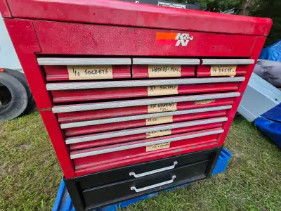 8 Drawers Tool Chest Red, View more
