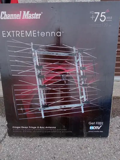 CHANNEL MASTER 4228HD LONG-RANGE 8-BAY TELEVISION ANTENNA, View more