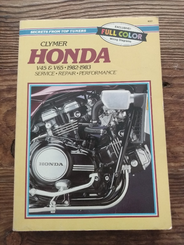 Honda Clymer Manual V45 &amp; V65 motorcylces in Motorcycle Parts & Accessories in Vancouver