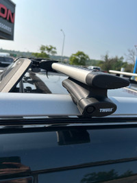 Thule roof rack and basket