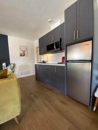 Renovated Bachelor steps to the Beach!