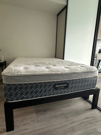Beautyrest Silver pillowtop double size mattress 