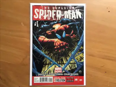 Superior Spider-Man #1 (2013) Key Comic Book The first issue of The Superior Spider-Man. What would...