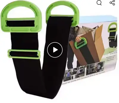 Lifting Straps Adjustable Moving Belt Carrying Straps with Hand, View more