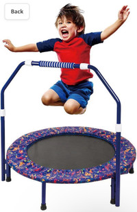 Trampoline for Kids Foldable; Indoors / Outdoors