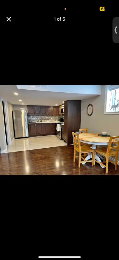 looking for roommate for a 2 bedroom basement apartment