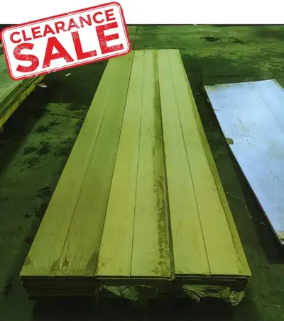 Assorted Canexel Siding  12" x 12'  on Clearance Sale, View more