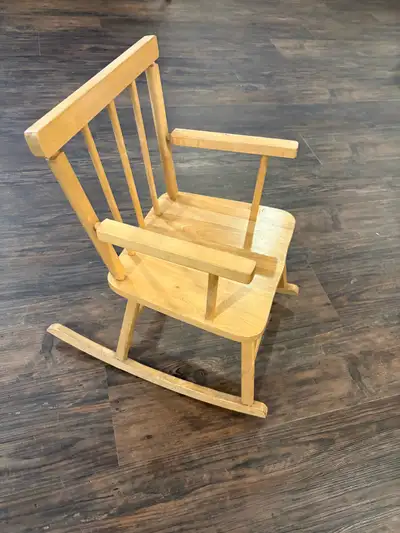 Child Size Wooden Rocking Chair, View more