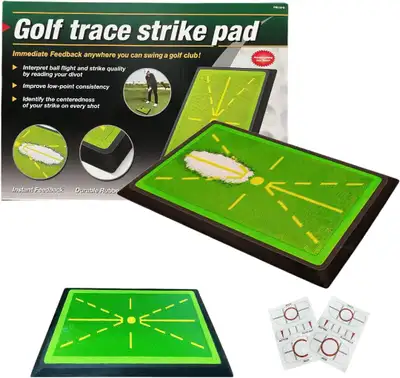 Golf Mat. NEW.  12" x 17". Brand is Golf Trace Strike Pad, View more