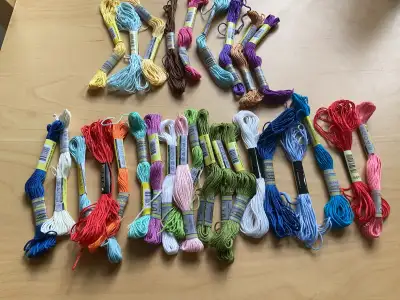 EMBROIDERY THREADS/FLOSS, View more