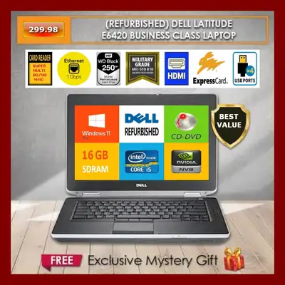 Upgraded Dell Military Grade ✅ Rugged Laptop 16GB Windows 11 Pro, View more