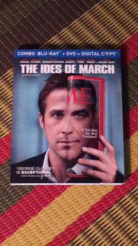 The Ides of March bluray and DVD combo 