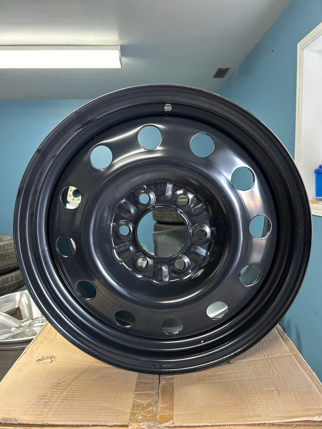 17” Black Steel Wheels  in Tires & Rims in Lethbridge