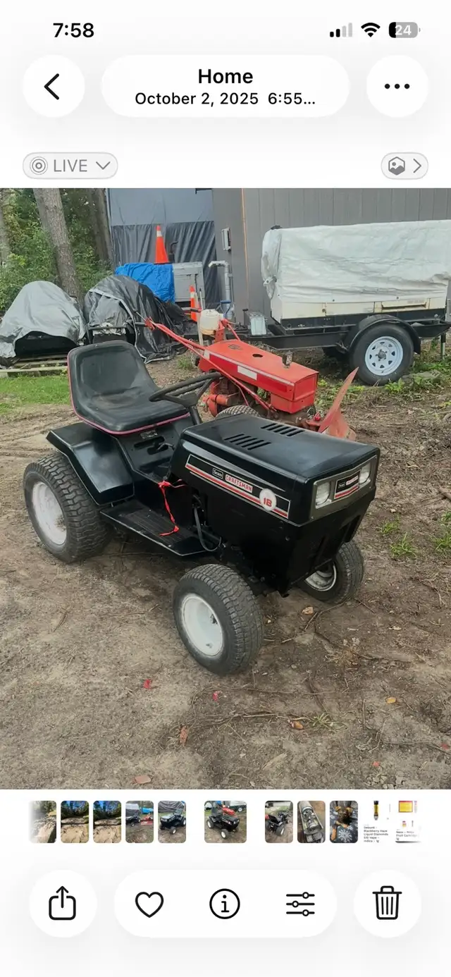 tractor  in Lawnmowers & Leaf Blowers in Mississauga / Peel Region - Image 3