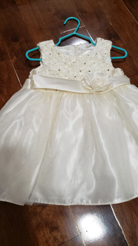 Brand New White Baby Girl Baptism Dress 3-24 months