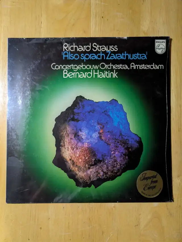 Philips Also Sprach Zarathustra Vinyl Record (unopened)