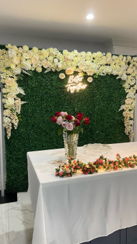 Flower wall for rental!!