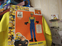 Minion Jerry and Bob Child Costumes NEW