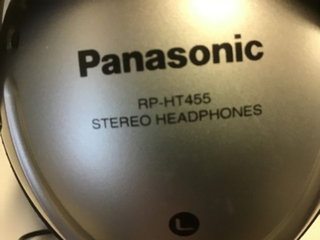 Panasonic Stereo Monitor Headphones RP-HT455 in General Electronics in Bridgewater