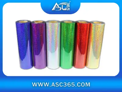 1 Yard PET Laser Heat Press Transfer Vinyl Film 002601, View more
