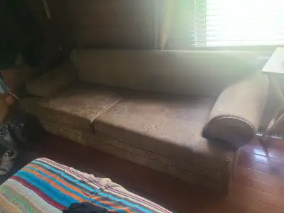 Two Identical Older Used Couches for Free, no Damage, View more