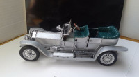 1986 Franklin Mint  1907 Silver Ghost Rolls Royce VTG