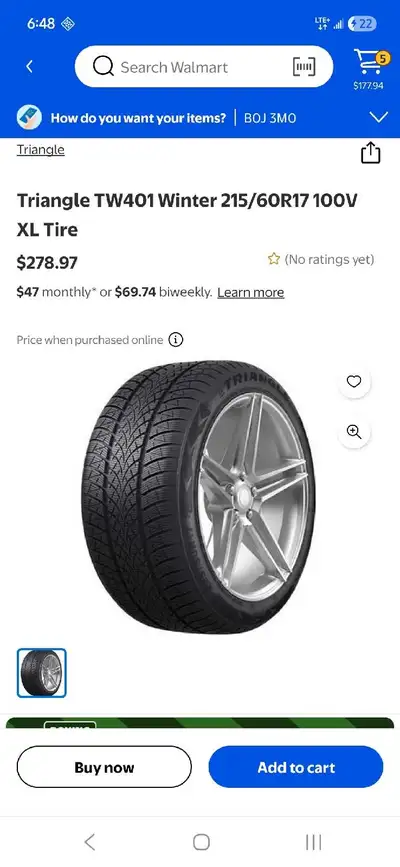 FOR SALE,2- BRAND NEW HIGH QUALITY SNOW&ICE WINTER TIRES SIZED * 215-45-R 17* I BOUGHT THESE TIRES I...