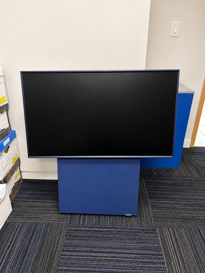 Samsung The Sero 43” 4K QLED Smart TV (2022) – $400, View more