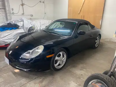 1999 Porsche 911 Carrera convertible. All original in very good condition. Black paint, new black to...