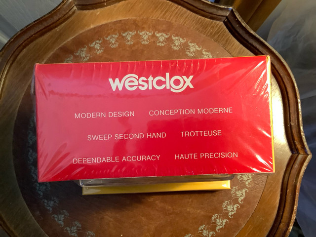 Vtg Westclox Drowse Dialite Electric Alarm Clock in Original Box in Arts & Collectibles in Belleville - Image 3