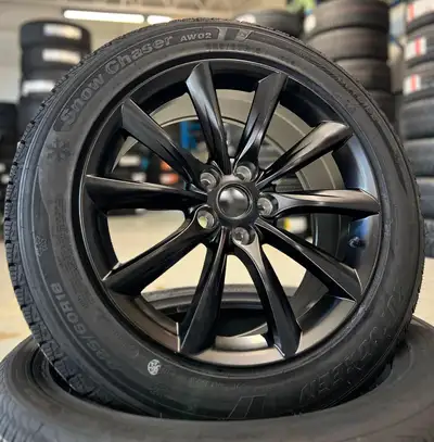 NEW 18"TESLA Model Y Winter Package+ 225/60/R18 Grenlander Snows Set of four Brand New 18 inch DAI R...