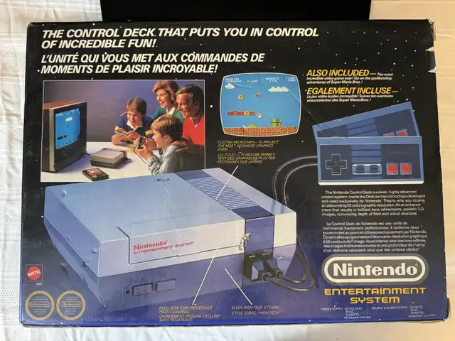 BOXED NES CONTROL DECK CONSOLE  in Older Generation in Charlottetown - Image 3