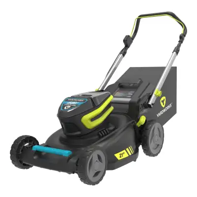 NEW Yardworks 48V 3-in-1 Brushless Push Lawn Mower, 21-in , 4Ah, View more