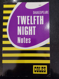 Twelfth Night (Coles Notes)