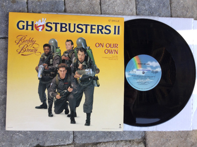Ghostbuster UK -Import Vinyl RECORD, -12 inch On Our Own, -UK 7" in Arts & Collectibles in Oshawa / Durham Region - Image 3