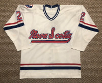 Nova Scotia Voyageurs game worn jerseys