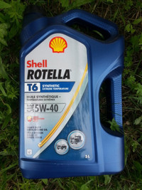 5L Shell Rotella 5W40 Synthetic Diesel Engine/Motor Oil