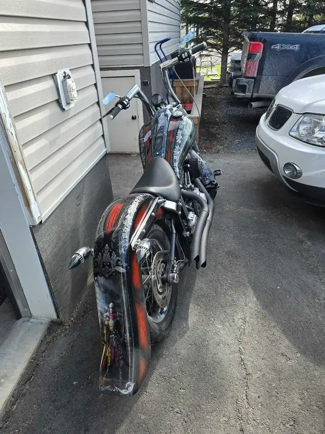 Custom Harley Softail in Street, Cruisers & Choppers in Edmonton - Image 8